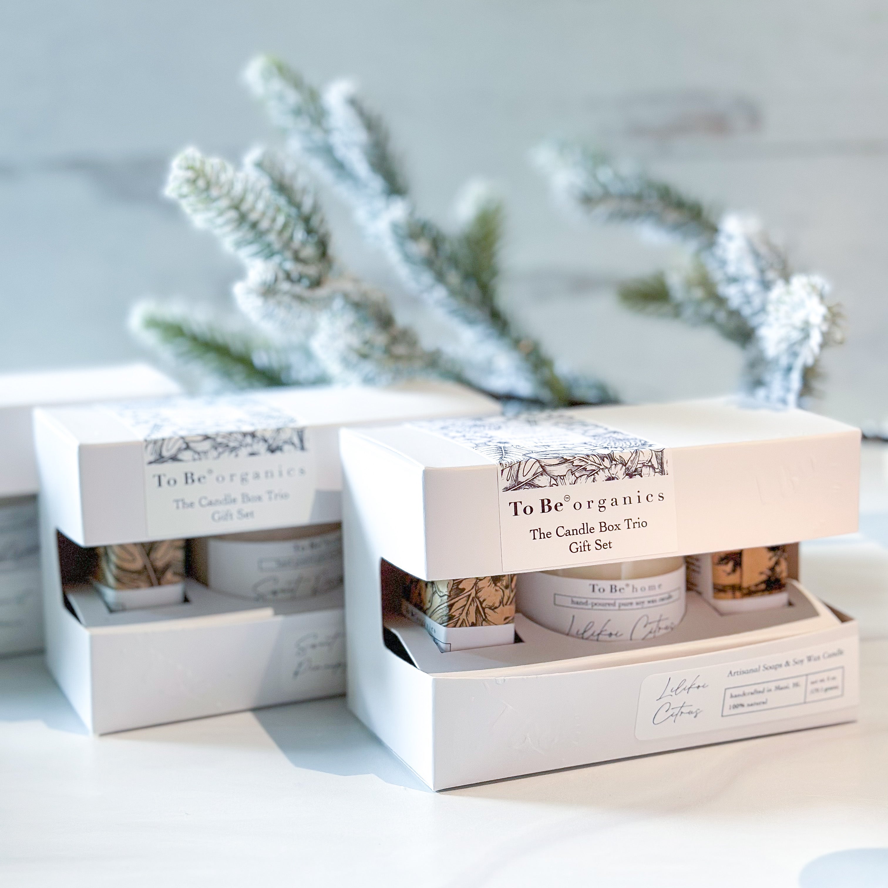 The Candle Box Trio Gift Set