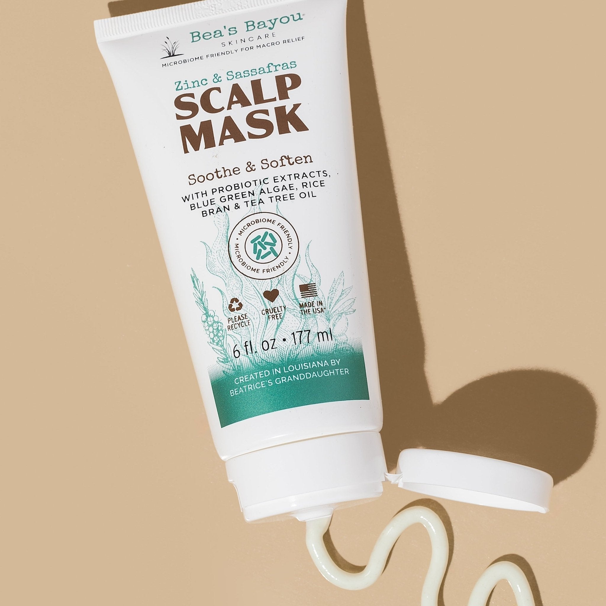 Calming Zinc & Algae Scalp Reset Mask | Sensitive, Flaky Skin